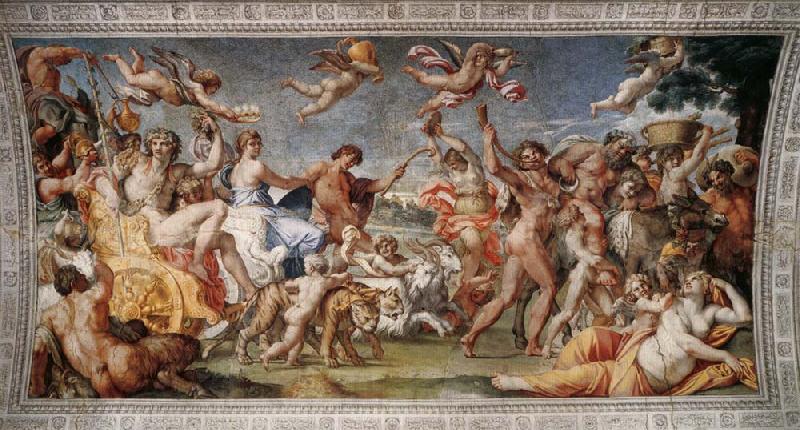 Annibale Carracci Triumph of Bacchus and Ariadne